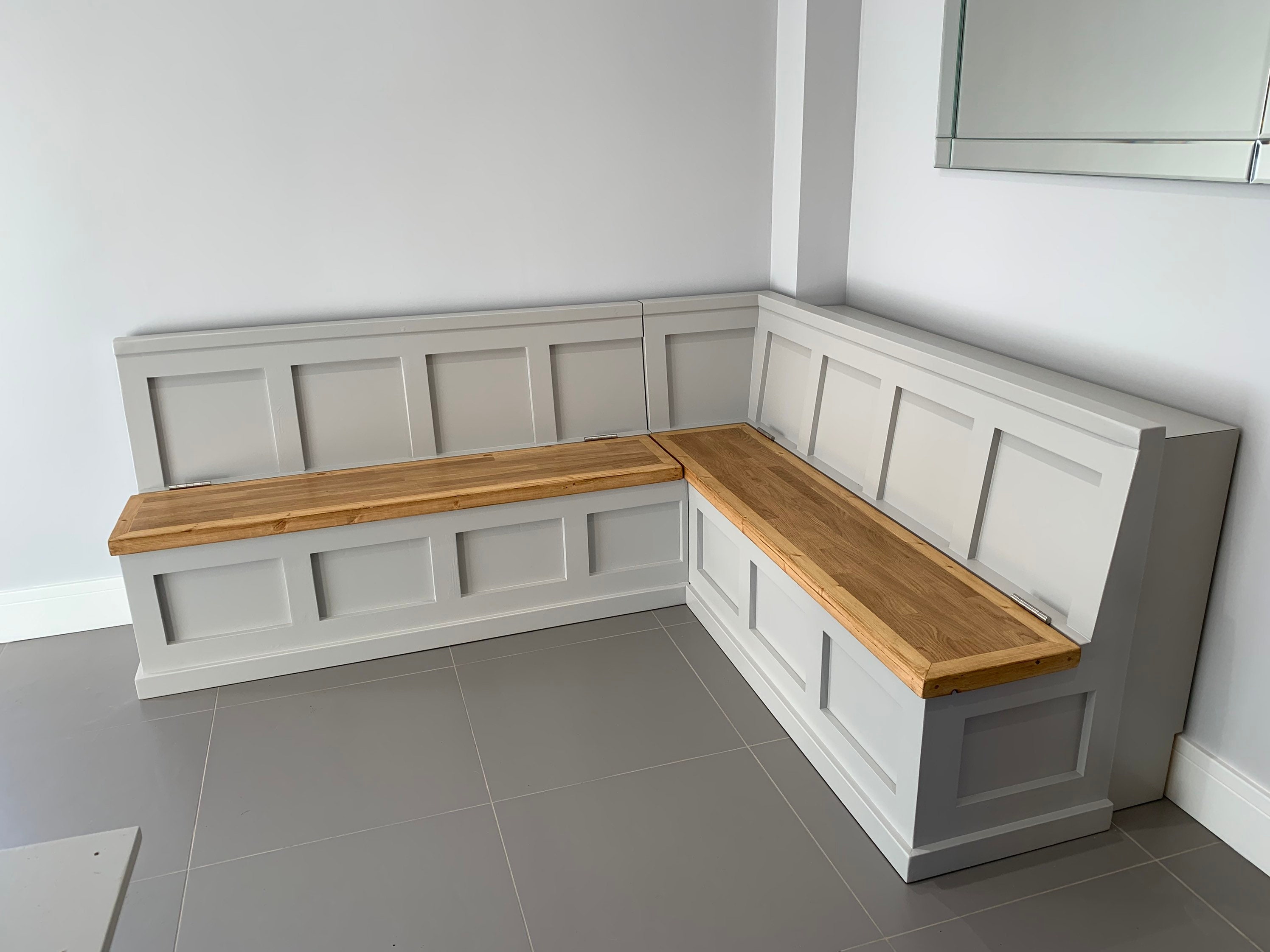 L Shape Corner Seating Dining Set Banquette - Etsy UK