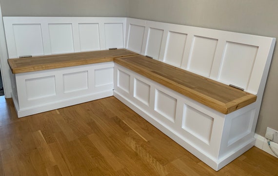 Wood 2024 banquette bench