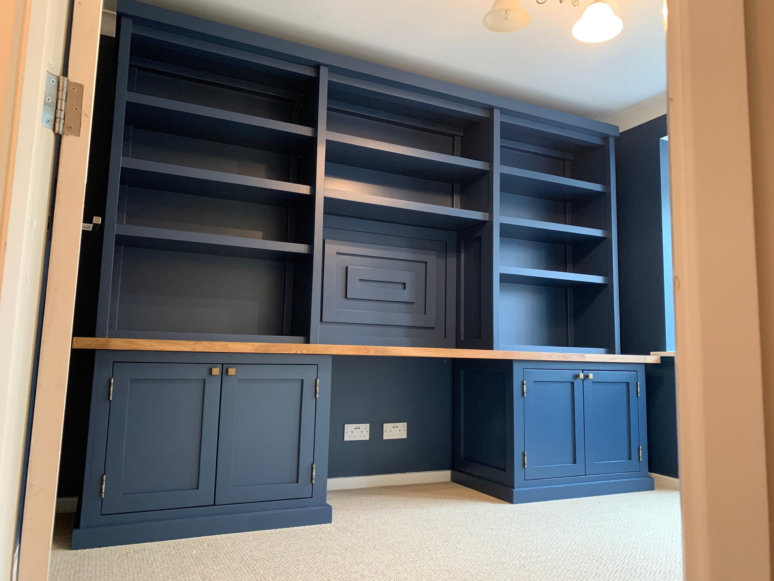 Bespoke Office Desk Library Wall Cabinets Etsy Ireland