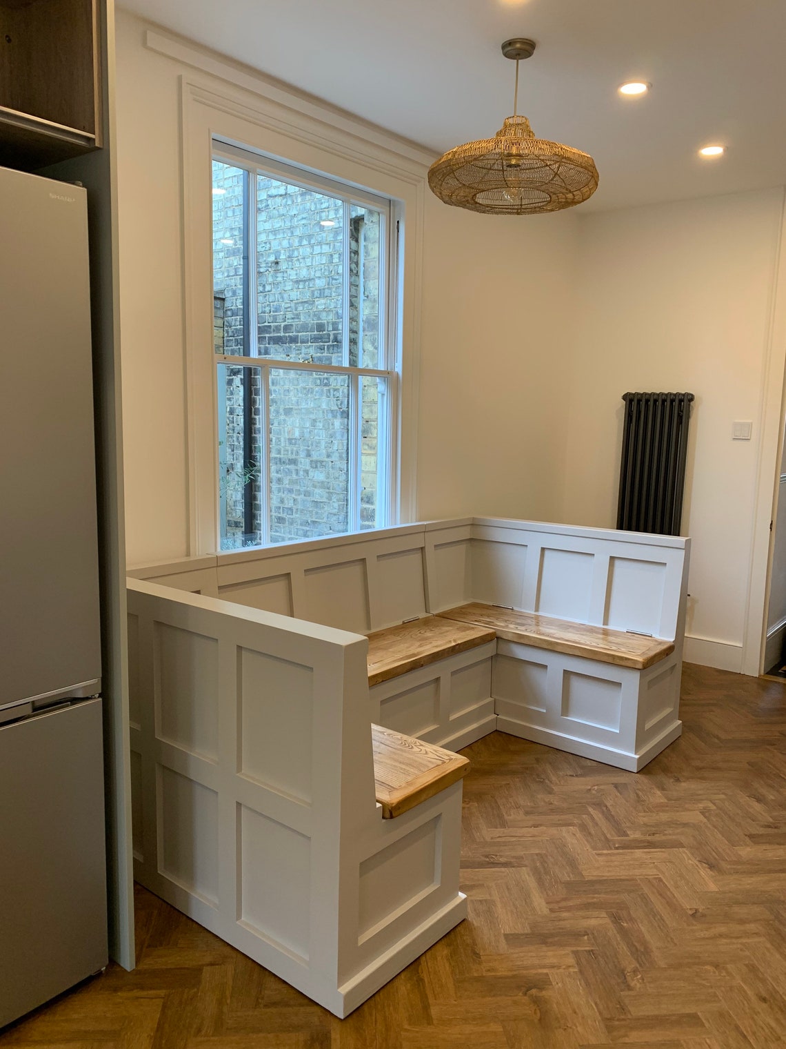 Corner Seating Kitchen Diner Banquette Farrow and Ball Horseshoe Etsy