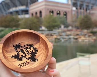 Officially Licensed Texas A&M University Ring Dish / Ring Day