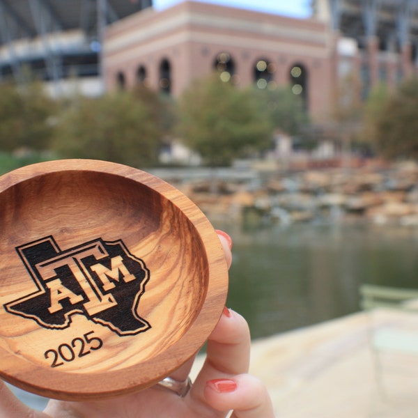 Officially Licensed Texas A&M University Ring Dish / Ring Day