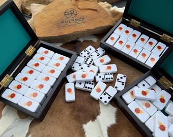 Custom Domino Set – Personalized UV-Printed Dominos in Premium Gift Box (full color)