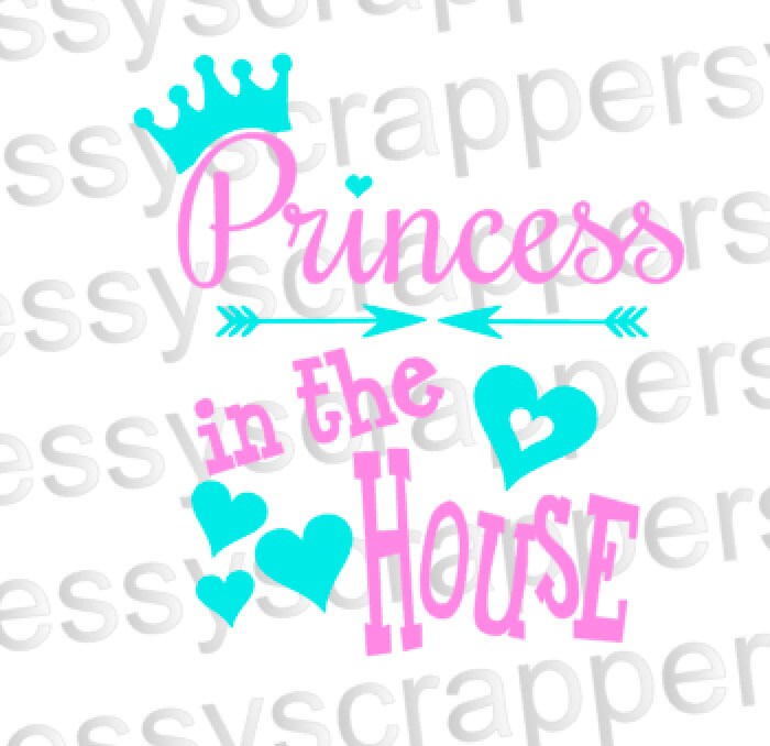 Download Princess In The House Svg Digital Download Great Back To Etsy