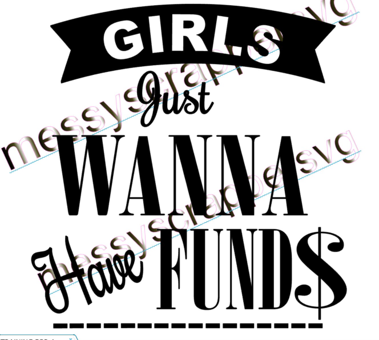 Download Girls Just Wanna Have Funds Funny Svgs Svg Svg Cut Etsy