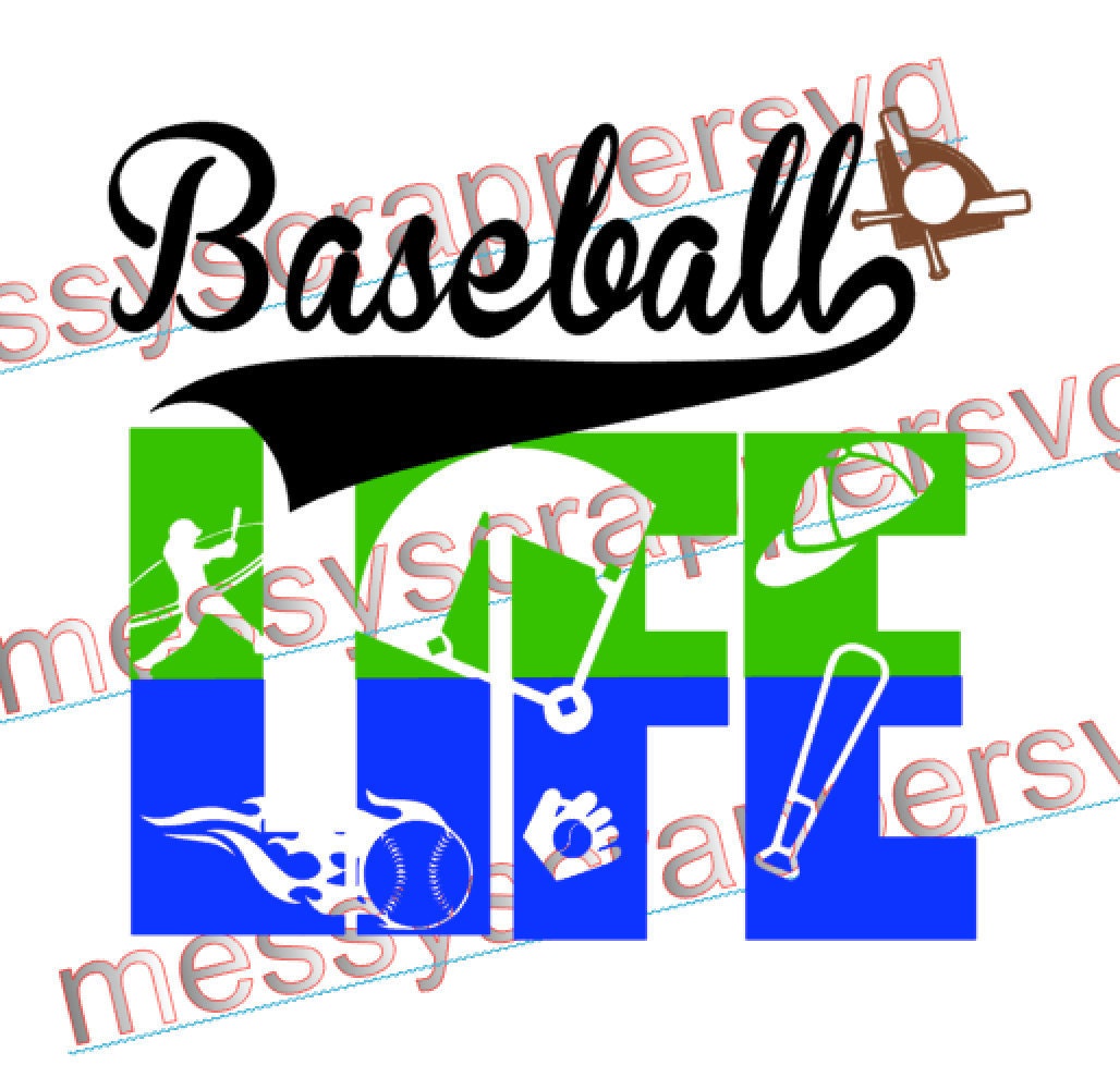 Free Free Baseball Life Svg 26 SVG PNG EPS DXF File