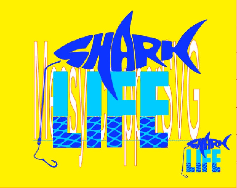Download Sharklife LIFE SVG make a shark t-shirt svg svg cut | Etsy