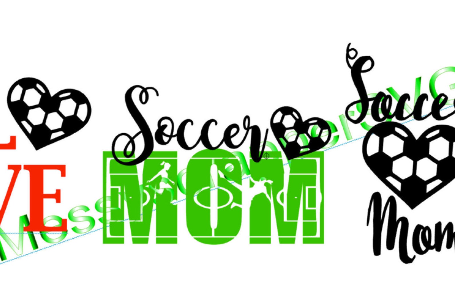 Download Soccer Mom 3 digital files1 svg svg cut files vinyl | Etsy