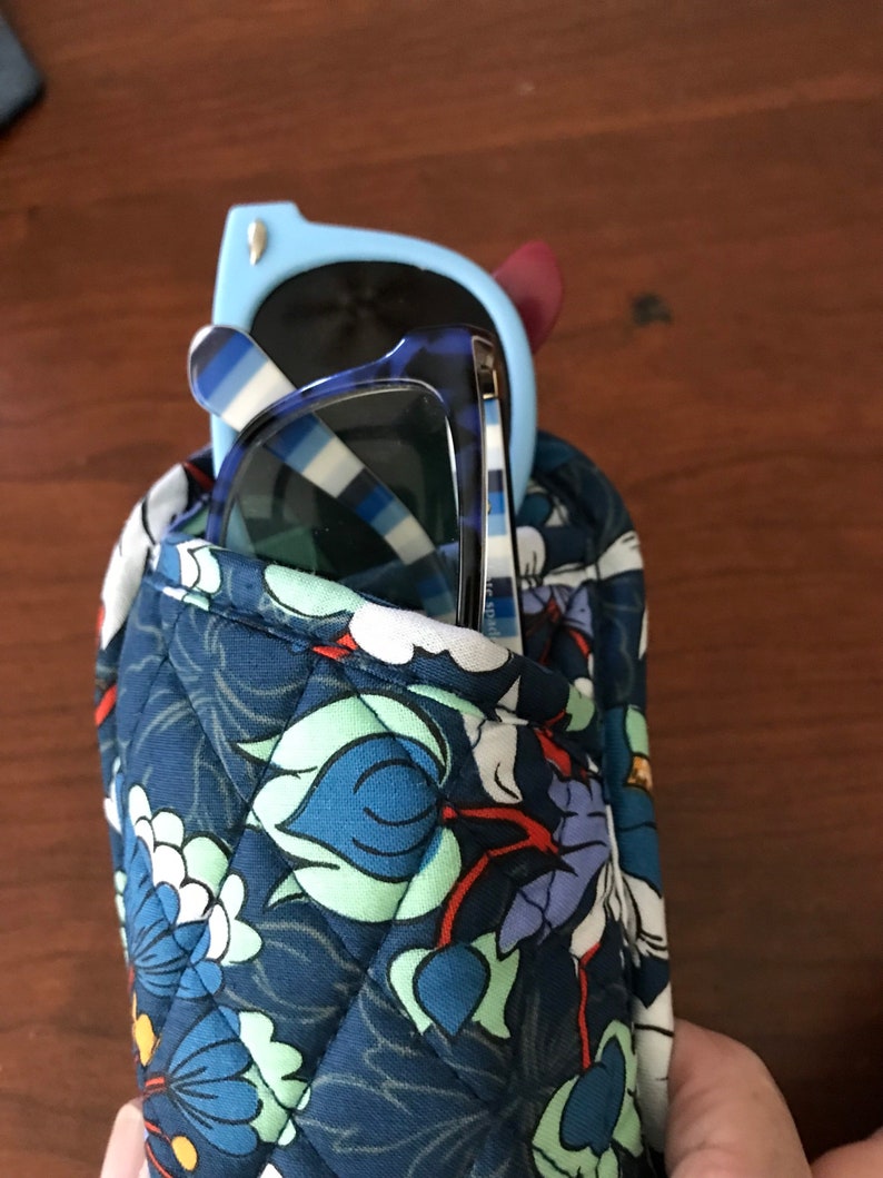 Vera Bradley Double Eyeglass Case in Floral Bursts Pattern. Etsy