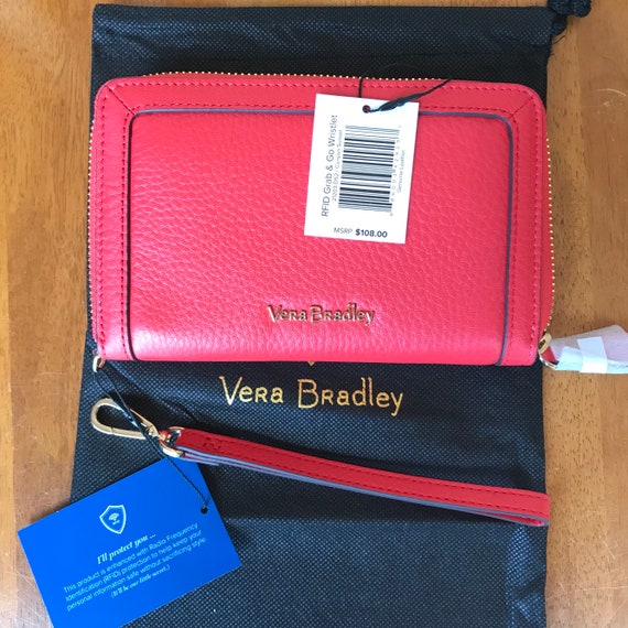 vera bradley leather