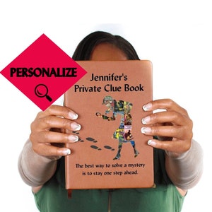 Nancy Drew Personalized Journal, Nancy Drew Clue Book, Birthday Gift, Bookish Gift, Nancy Drew Gift, Nancy Drew Mysteries
