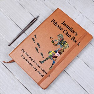 Nancy Drew Personalized Journal, Nancy Drew Clue Book, Birthday Gift, Bookish Gift, Nancy Drew Gift, Nancy Drew Mysteries