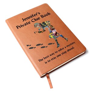 Nancy Drew Personalized Journal, Nancy Drew Clue Book, Birthday Gift, Bookish Gift, Nancy Drew Gift, Nancy Drew Mysteries