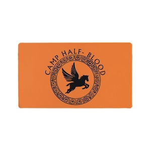 Camp Half Blood Desk Mat, Percy Jackson Inspired Gaming Mat, Camp Half Blood Gift, Percy Jackson Computer Desk Mat Gift