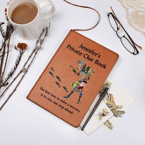 Nancy Drew Personalized Journal, Nancy Drew Clue Book, Birthday Gift, Bookish Gift, Nancy Drew Gift, Nancy Drew Mysteries