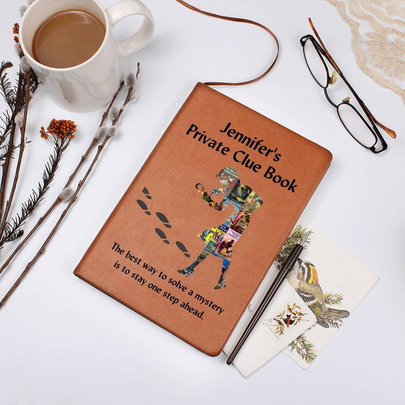 Nancy Drew Personalized Journal, Nancy Drew Clue Book, Birthday Gift, Bookish Gift, Nancy Drew Gift, Nancy Drew Mysteries