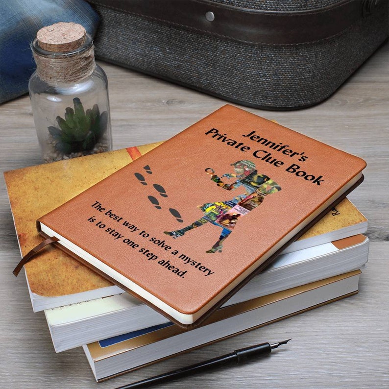 Nancy Drew Personalized Journal, Nancy Drew Clue Book, Birthday Gift, Bookish Gift, Nancy Drew Gift, Nancy Drew Mysteries