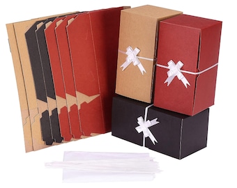 Gift Boxes, 10 Pack, Assorted Color, Gift Boxes with Lids Box