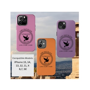 Camp Half-Blood iPhone Case, Aphrodite Cabin #10 Phone Case Gift, Child of Aphrodite Gift, Percy Jackson iPhone Case Gift, PJO fan Gift,