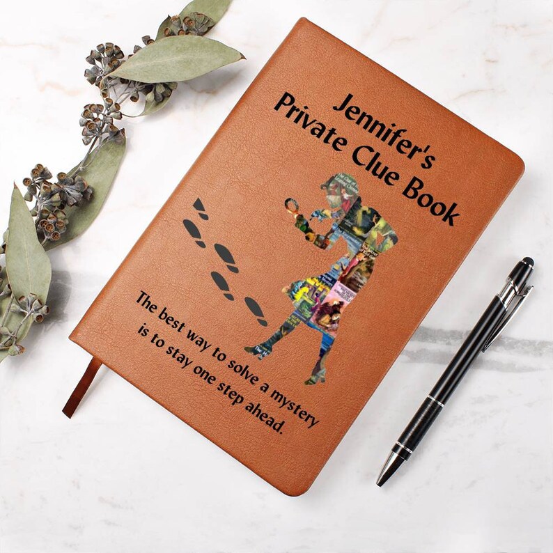 Nancy Drew Personalized Journal, Nancy Drew Clue Book, Birthday Gift, Bookish Gift, Nancy Drew Gift, Nancy Drew Mysteries
