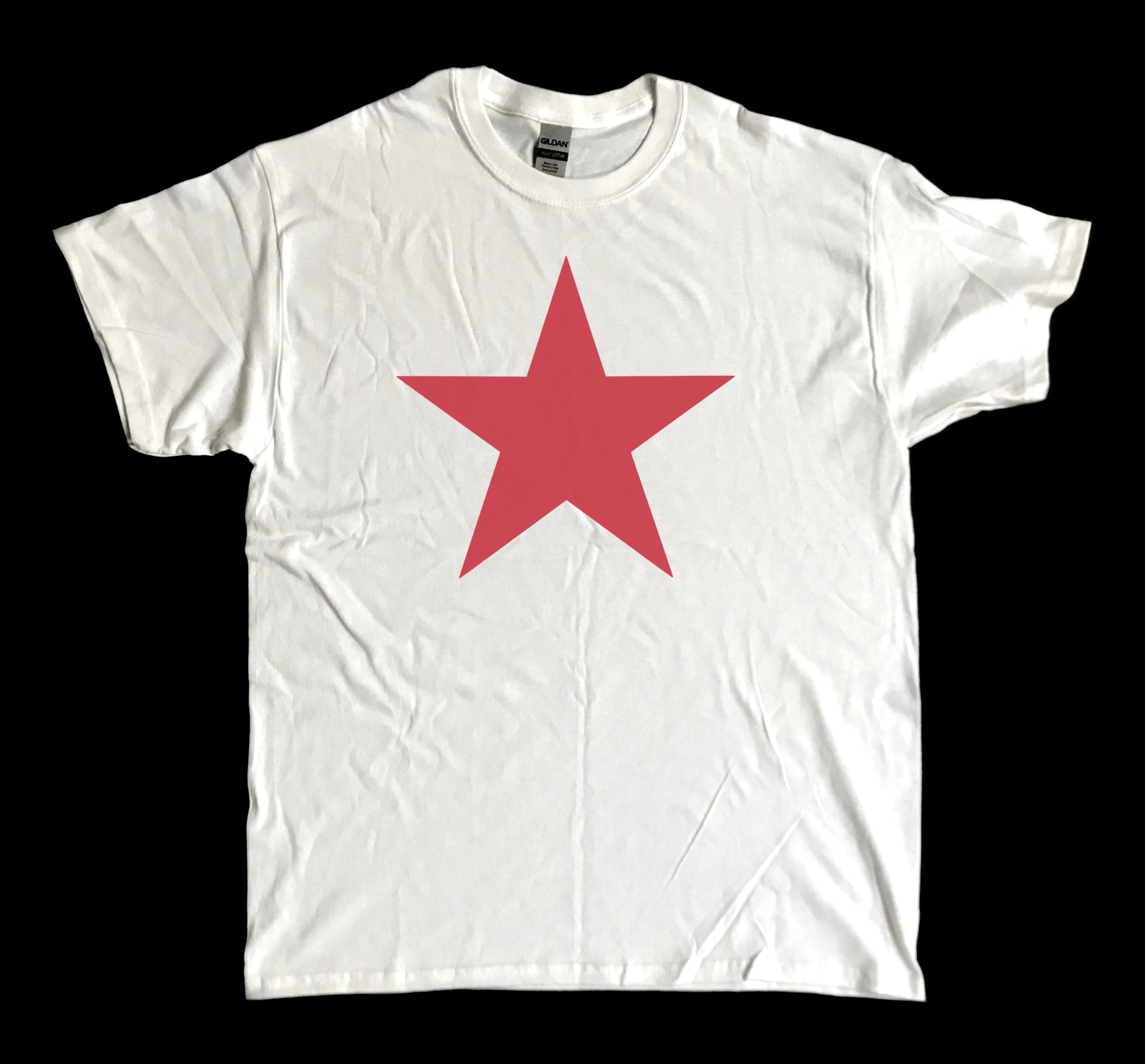Tシャツ・カットソー RONRON TWINKLE STAR SHORT SLEEVE T SHIRT WHITE RR25BST4264WH TWINKLE STAR SHORT SLEEVE T SHIRT WHITE - RONRON 론론