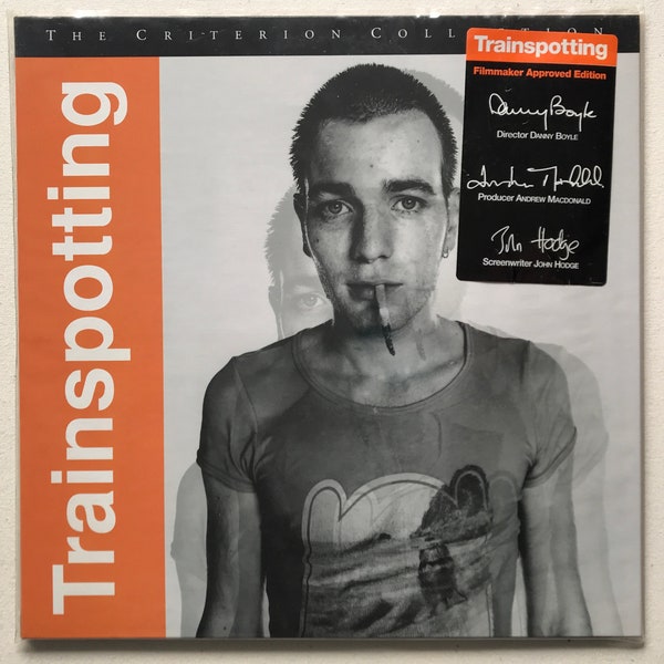 TRAINSPOTTING - Criterion Collection laserdisc widescreen cult movie NM