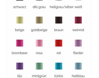 1x Bestickung - Lederpuschen/ Krabbelschuhe -Personalisierung