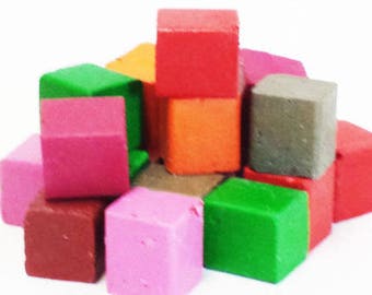 5 lb Assorted Colors Beeswax Blocks - for Candlemaking, Crafts and Encaustic Painting