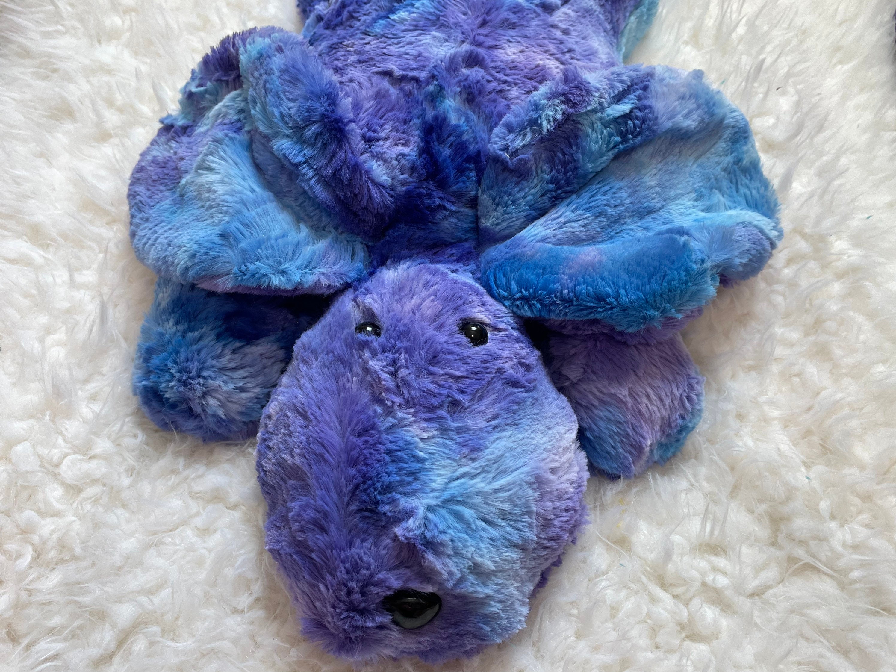 Weighted Stuffed Animal Plush Dog 5lb 20 Long Weighted Lap Etsy