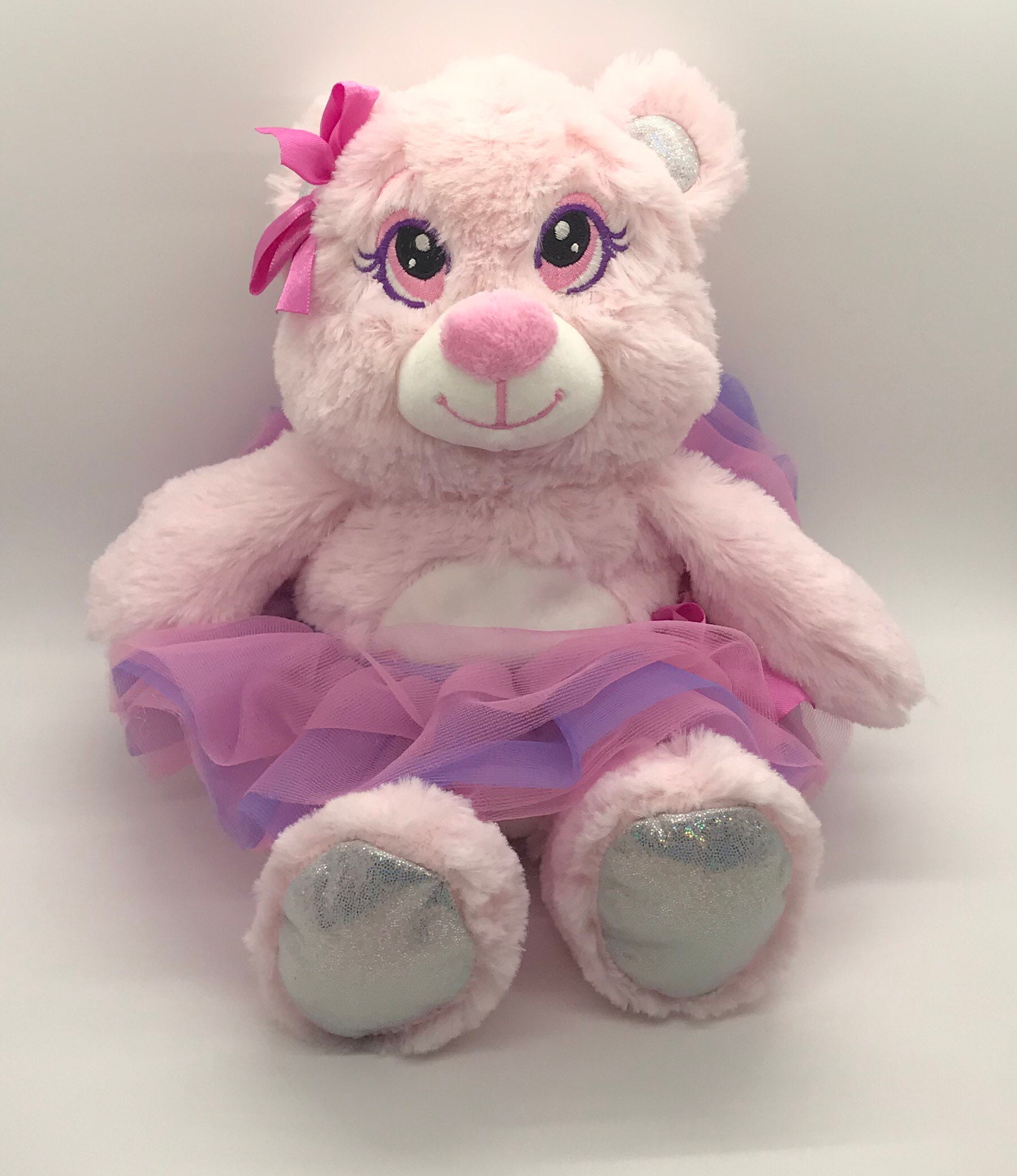 Weighted plush pink bear weighted ballet tutu Bear Sensory Etsy