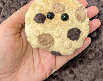 Weighted plush cookie fidget Friend 3”x 3”sensory plush, adhd, handheld plush for busy hands, anxiety, sensory plush,autism