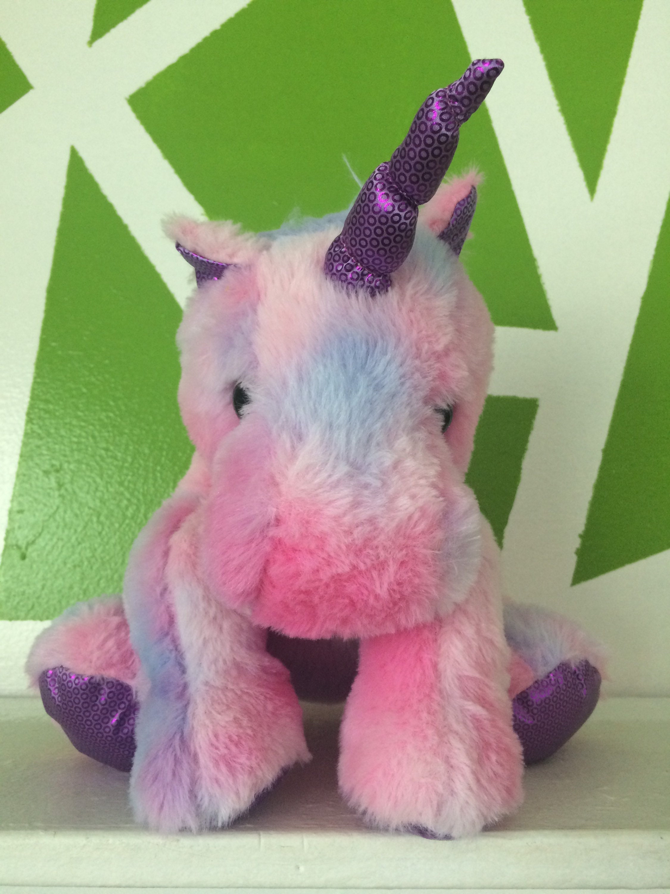 Weighted unicorn plush 11.5 34lb purple weighted Etsy