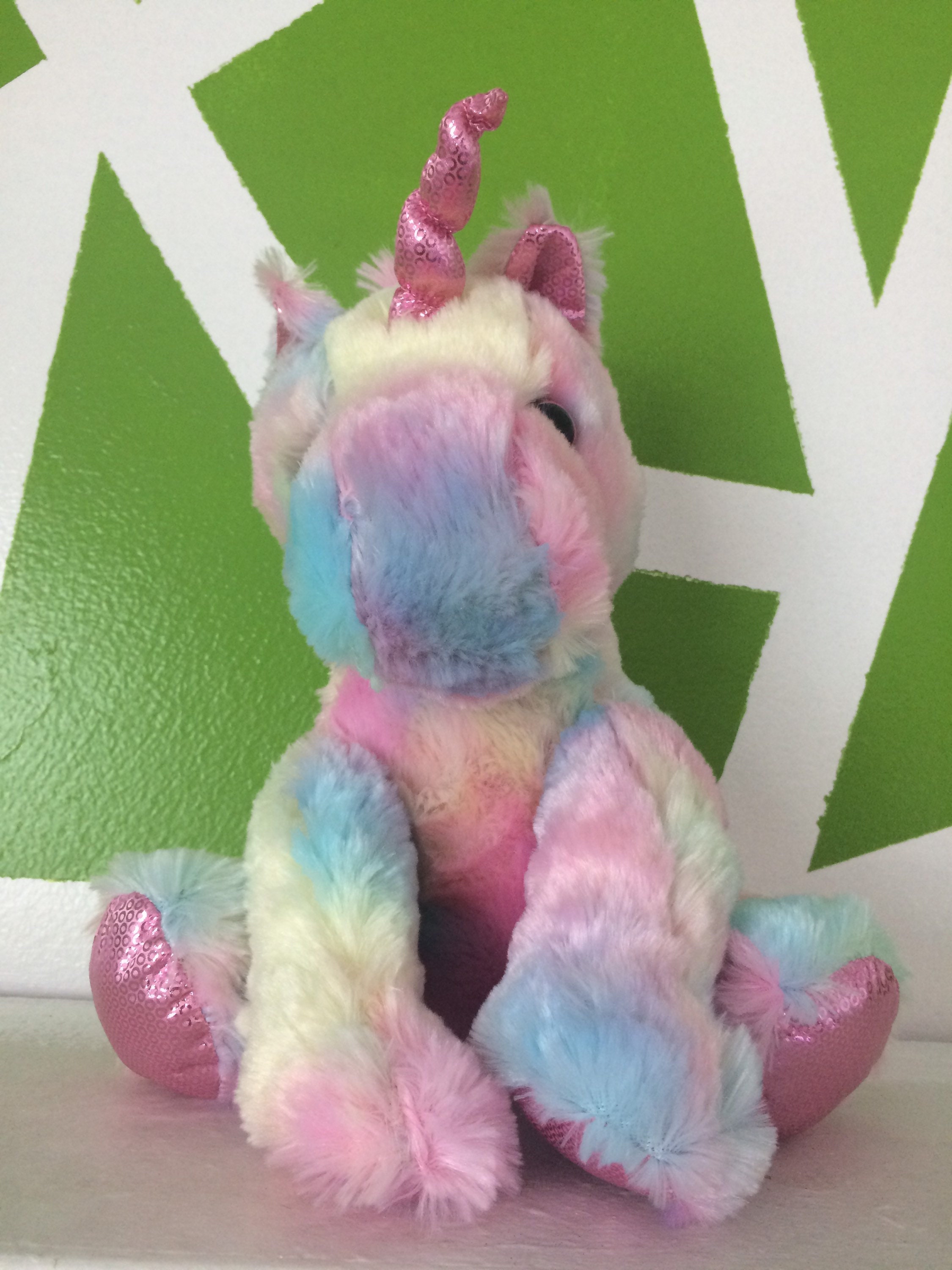 Weighted unicorn plush 11.5 34lb purple weighted Etsy