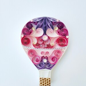 Quilling paper art design: "Vorrei poter volare"