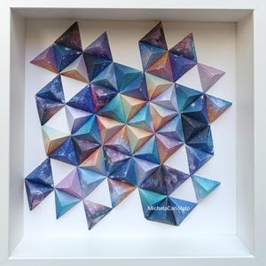 Quilling paper art design: "Interstellare"