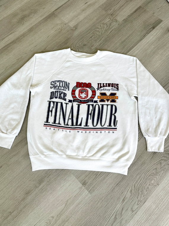 1989 Final Four Crewneck Sweatshirt Mens Small Mic