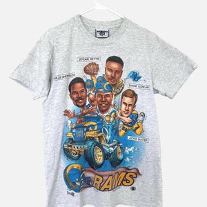 Los Angeles Rams 90s cartoon shirt