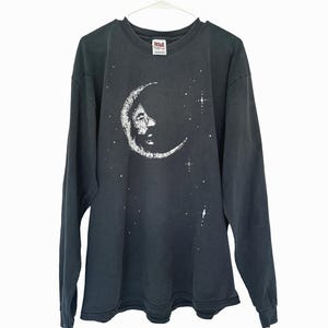 Vintage Jerry Garcia Grateful Dead Moon Shirt Size Xl / L shirt