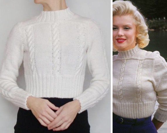 Marilyn monroe sweater Clearance