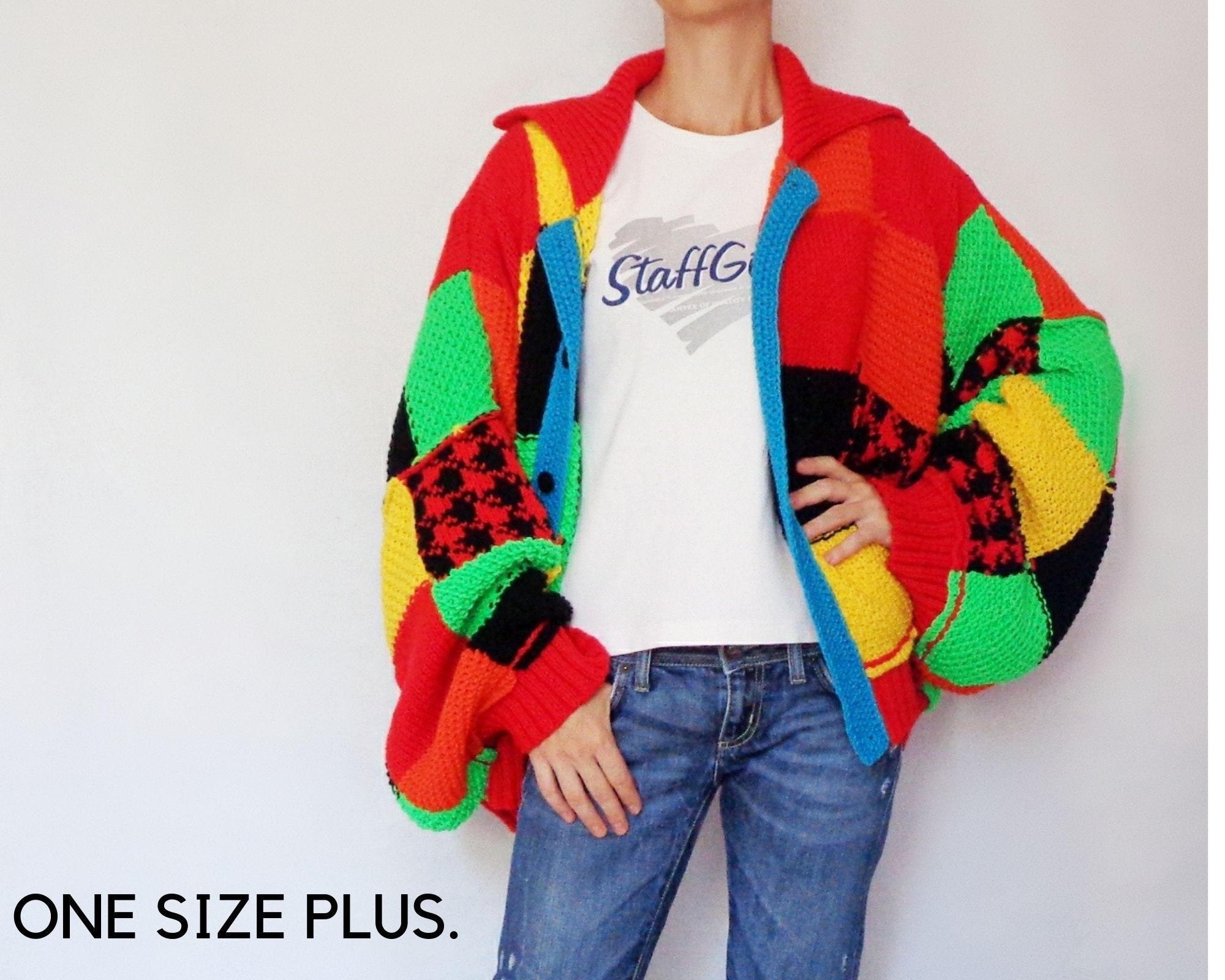 harry styles cardigan yarn size