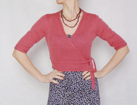 ballet wrap sweater women's