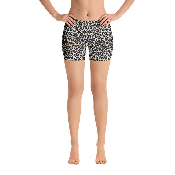 Leopard Legging Shorts / Animal Print 