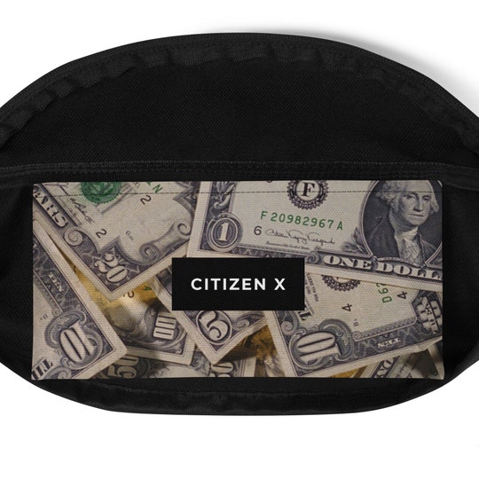 Dollars Fanny Pack Money waist bag