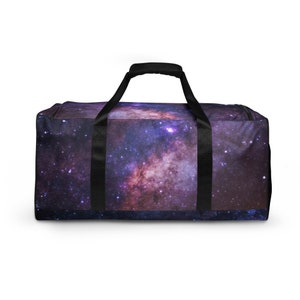 Galaxy Duffle bag / Celestial Space Universe Weekend bag