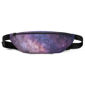 Galaxy Fanny Pack / Weltraum Gürteltasche / Bauchtasche Galaxy / himmlische Mondtasche
