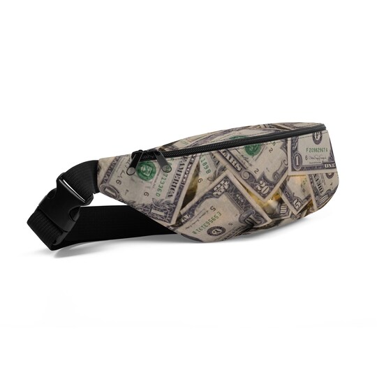 Dollars Fanny Pack Money waist bag