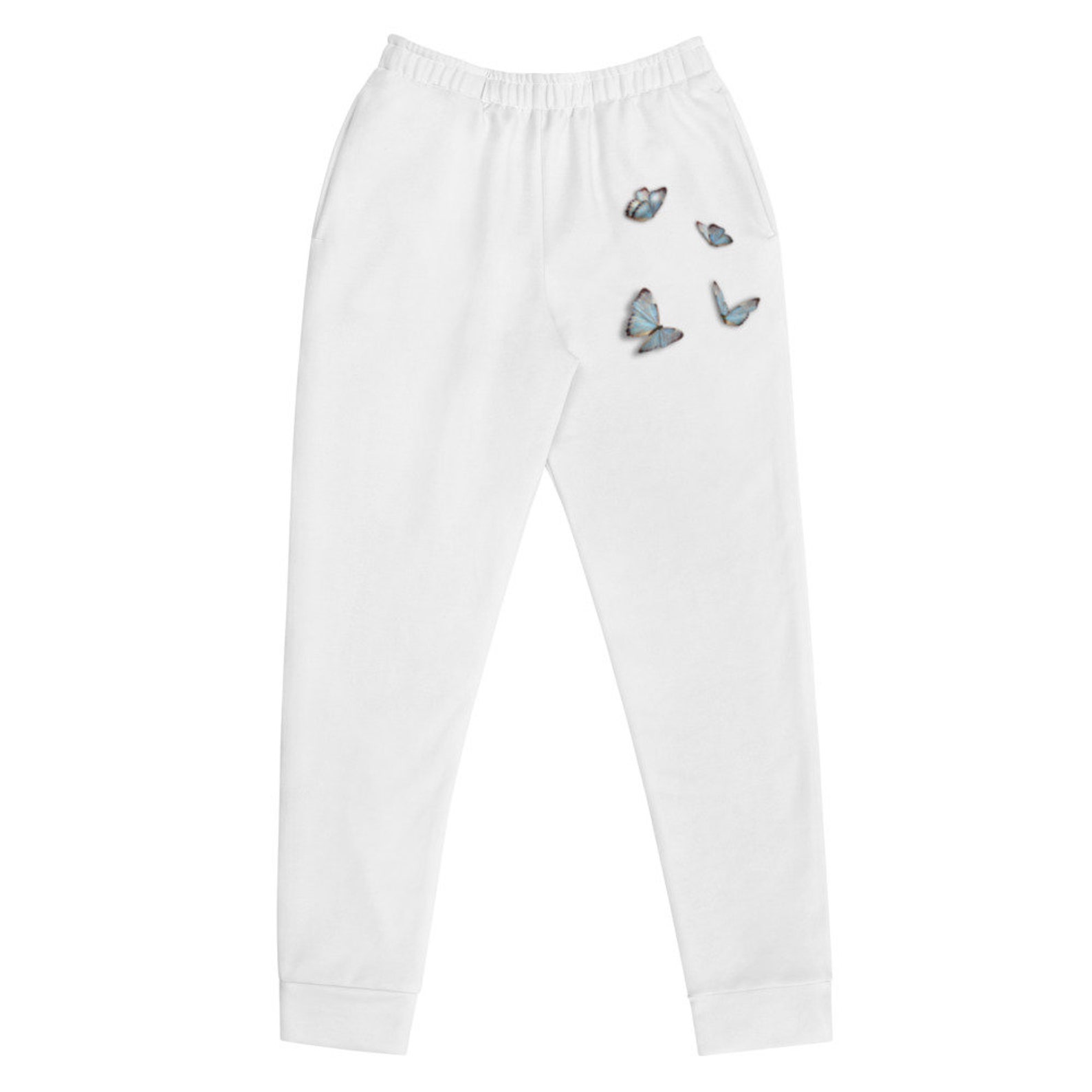 joggers with butterflies