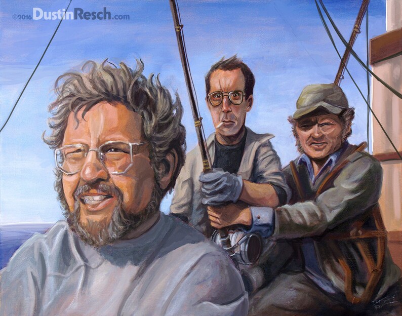 Jaws We're Gonna Need A Bigger Boat richard Dreyfuss, Roy Scheider
