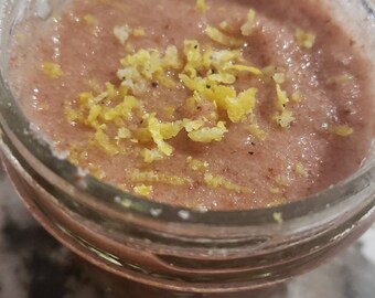 Sweet Lemon facial scrub