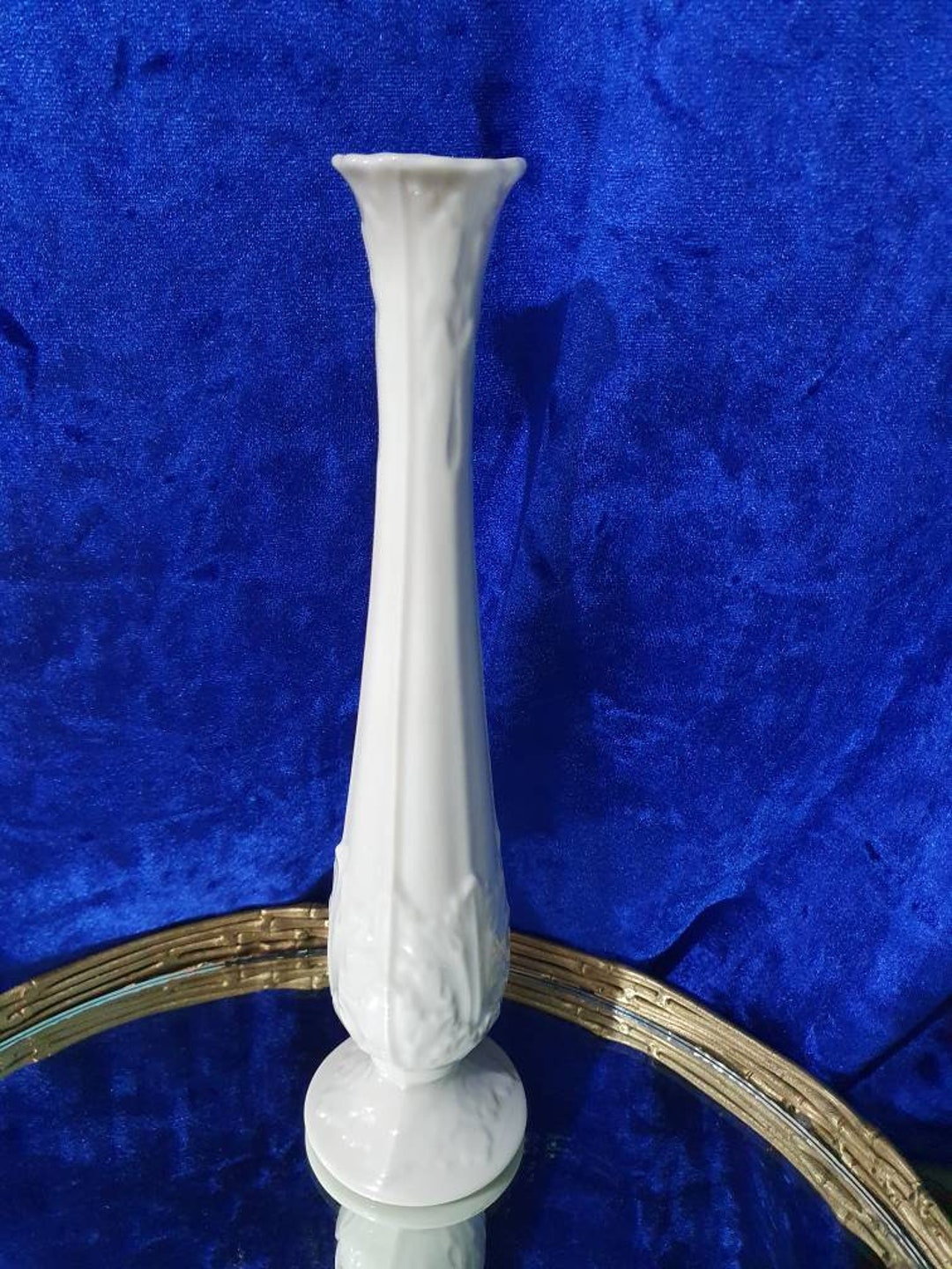 Lovely White Lenox Bud Vase Etsy